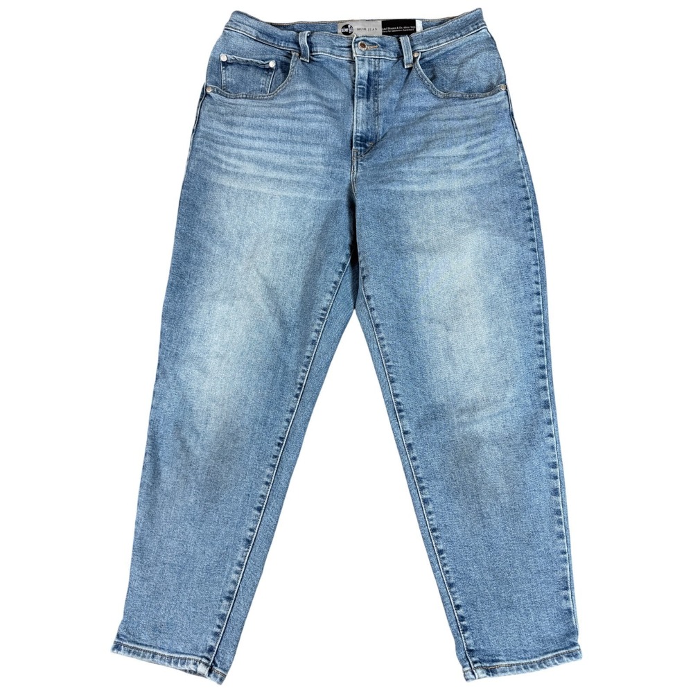 VTG 90's Levi Strauss & Co Silver Tab Mom Jeans Womens 32 Blue Denim Tapered Leg